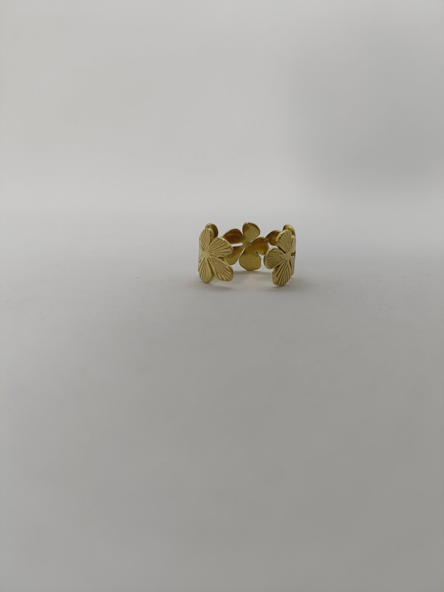 Bague couronne de fleurs