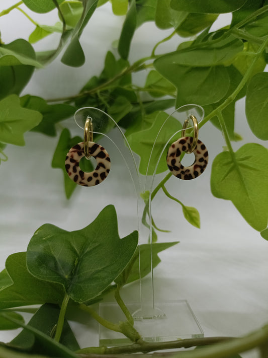 Petite créoles pampille cercle