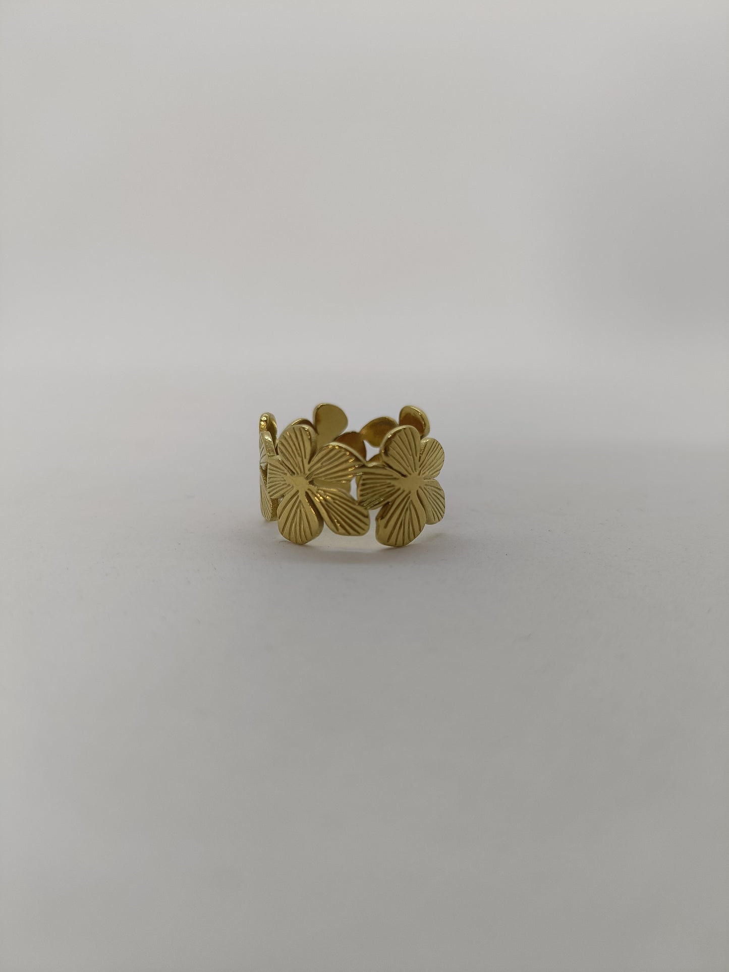 Bague couronne de fleurs