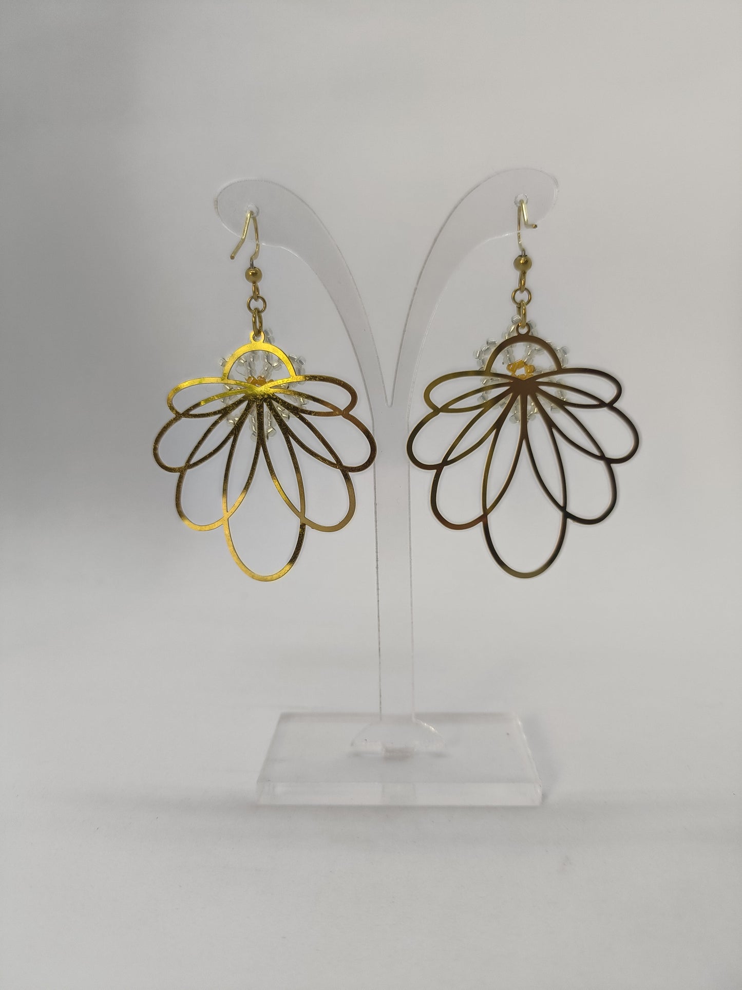 Boucles d'oreilles fleurs