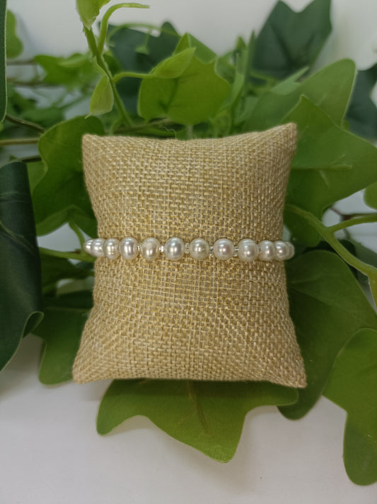 Bracelet en perles avec fermoir bijou