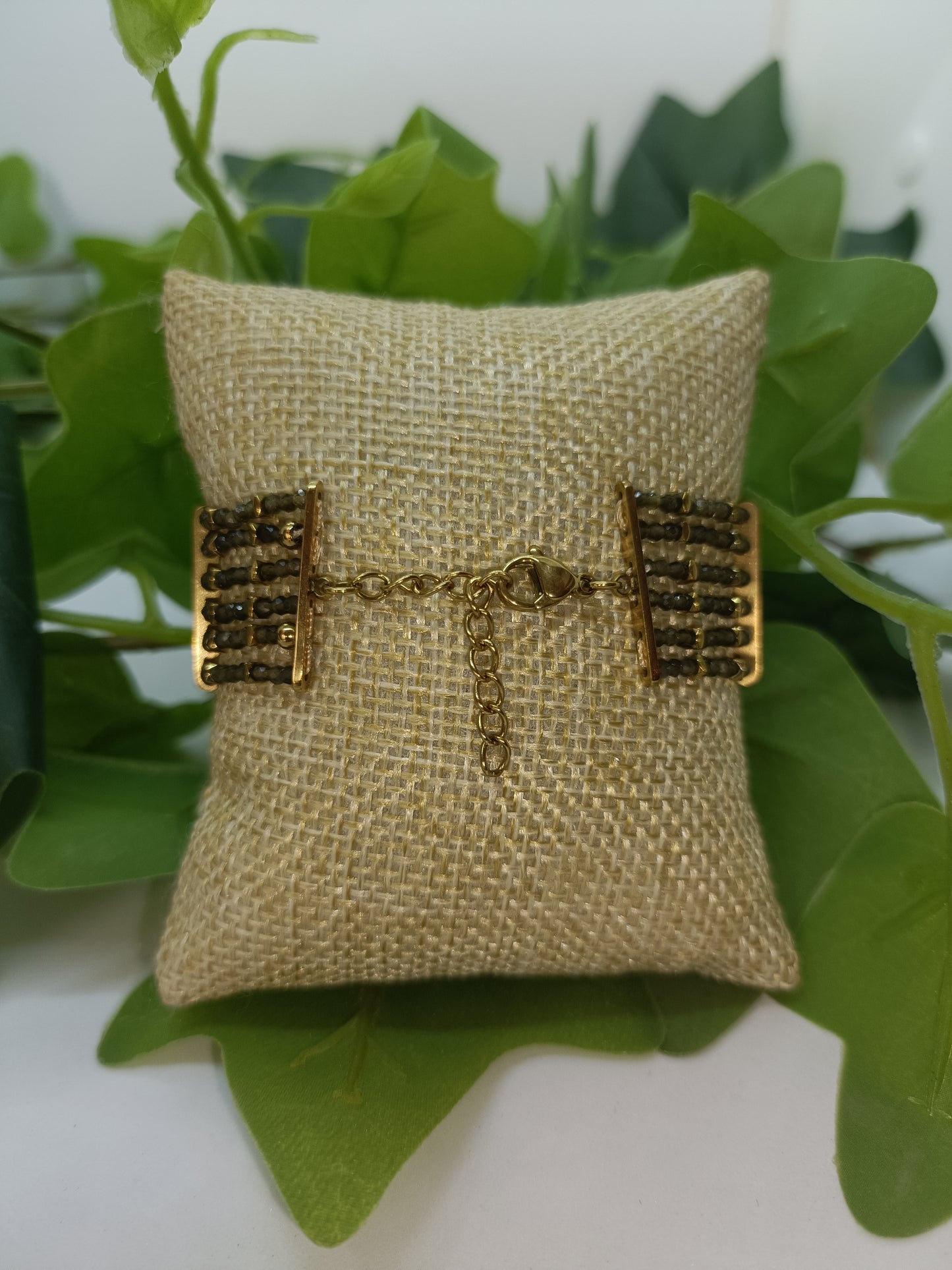 Bracelet multirang de pierres