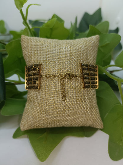 Bracelet multirang de pierres