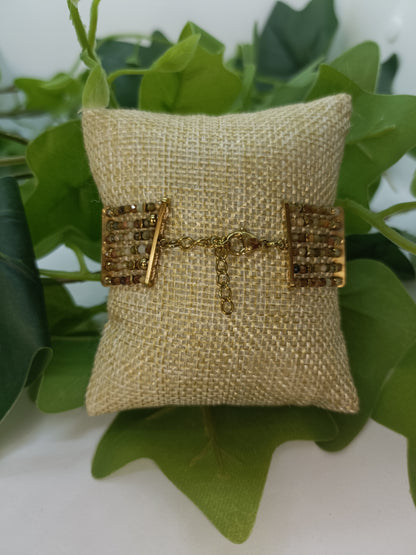 Bracelet multirang de pierres