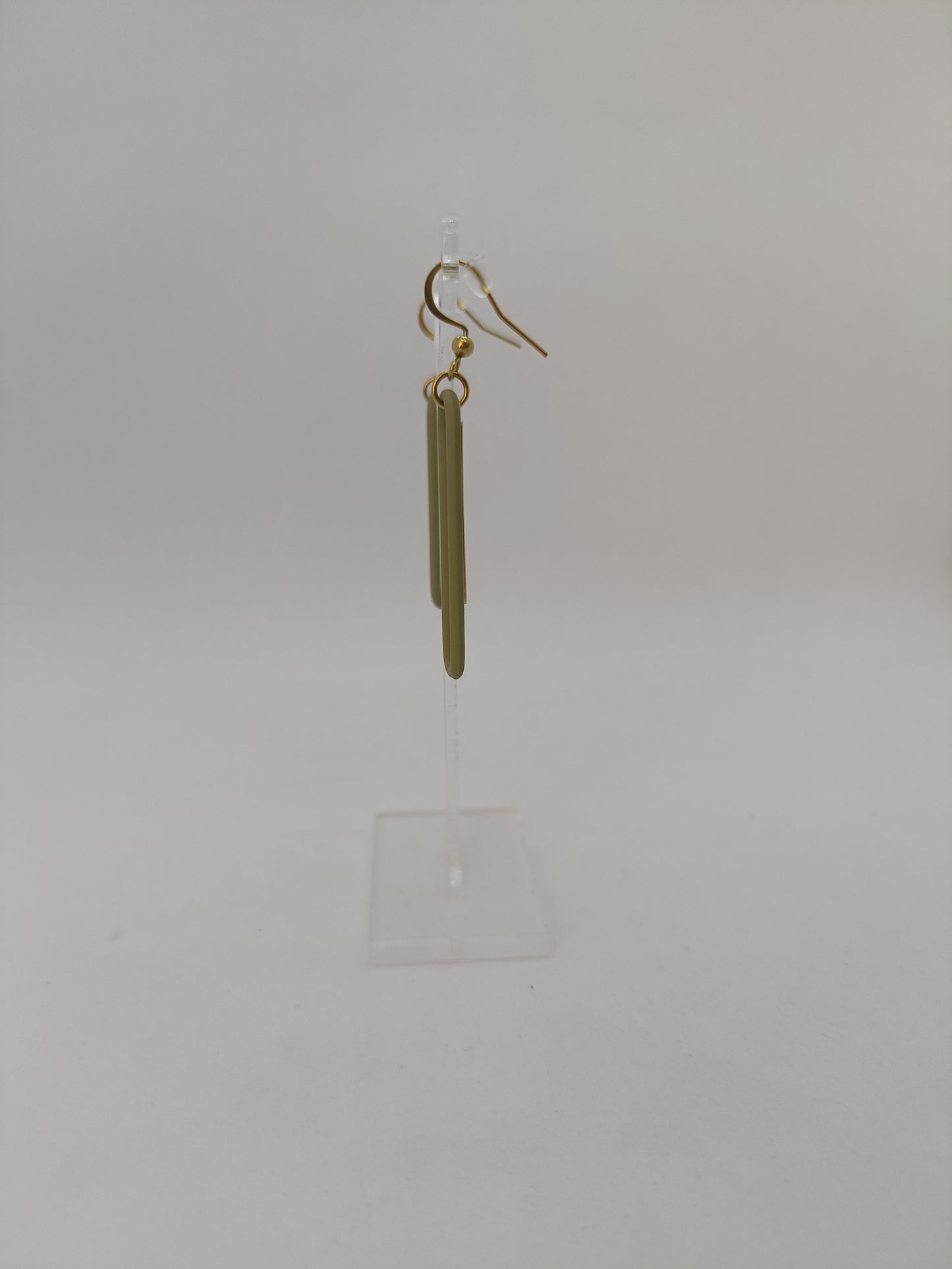 Boucles d'oreilles Kaki