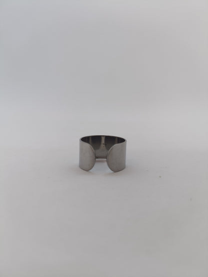 Bague à breloque trèfle