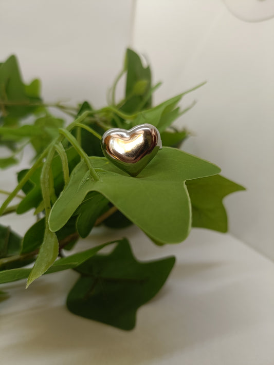 Bague gros cœur