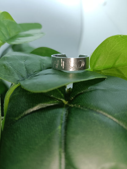 Bague "wild"