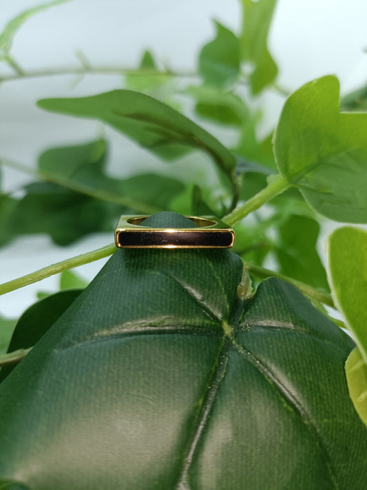 Bague carrée